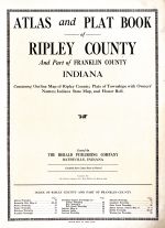 Ripley and Franklin Counties 1921 